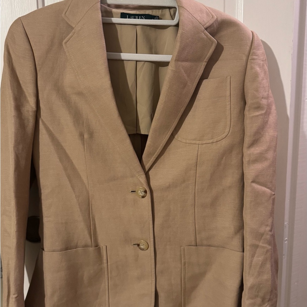 Ralph Lauren Beige Women's Blazer
